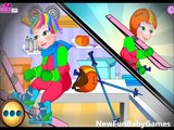 Newest Baby Winter Fun Games with Baby Juliet Learning Winter Sports Game Episode