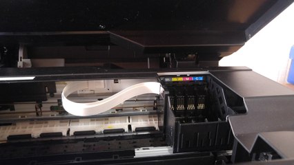 Desentupir Cabeça Impressão cartucho recarregável Epson xp 411