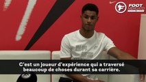 Marcus Rashford : «Ibra a une grosse réputation en Angleterre»