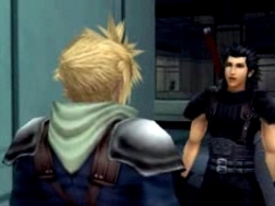 Crisis core cinématique cloud et zack