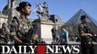 Soldier Guns Down Machete-Wielding Suspected Terrorist At The Louvre Museum In Paris