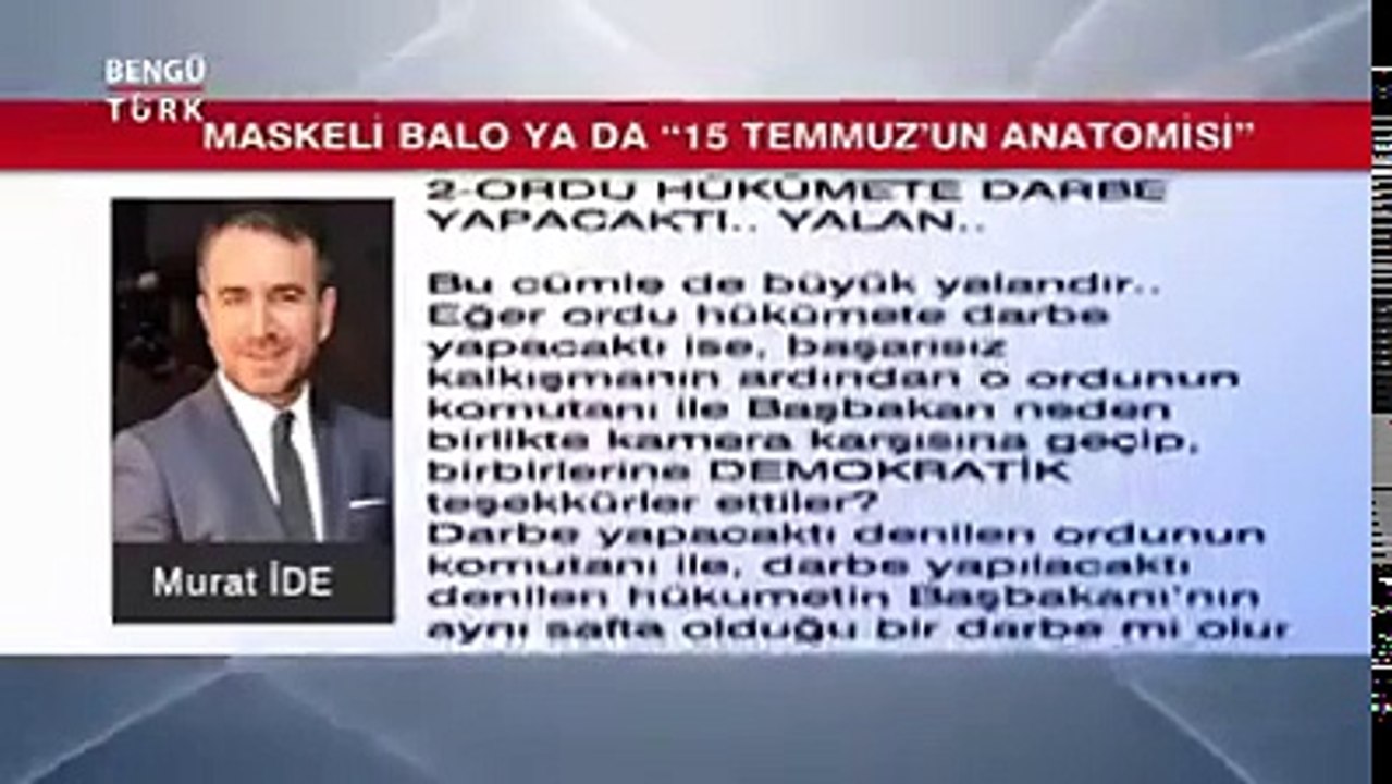 15 Temmuz YALANLARI