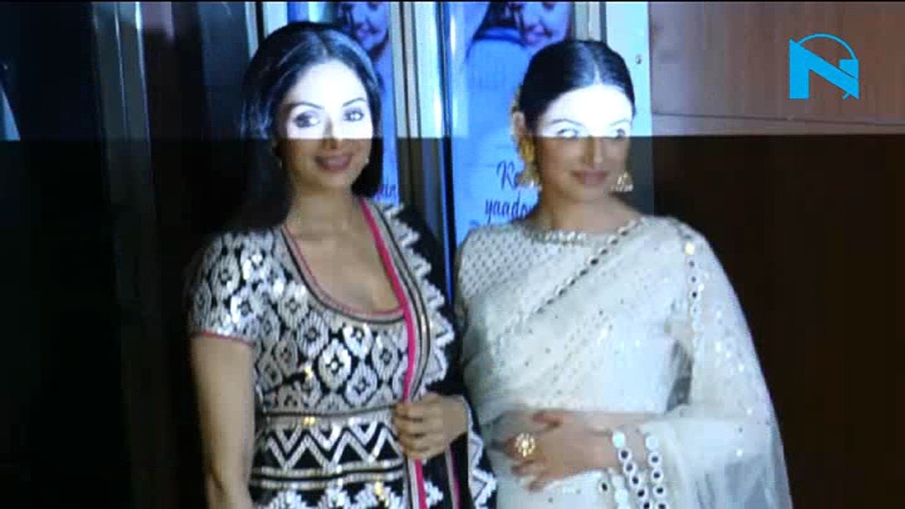 Sridevi, Divya Khosla look ravishing at launch of ‘Kabhi Yaadon Mein’