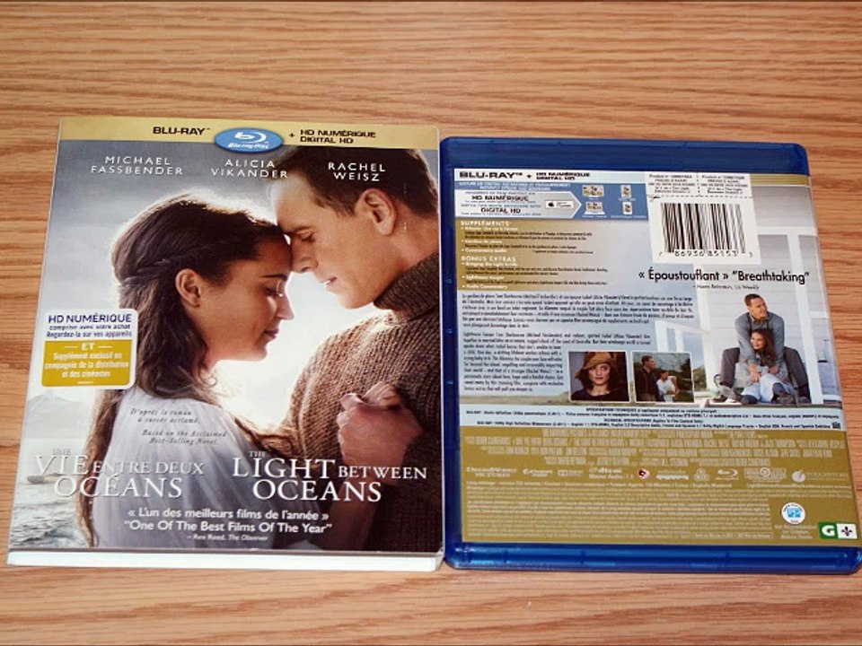 Critique Blu-ray The Light Between Oceans (Une vie entre deux océans)