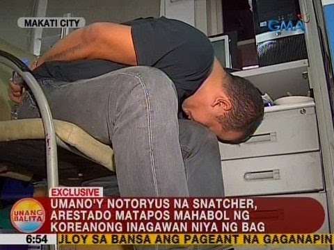 UB: Umano'y notoryus na snatcher, arestado sa Makati City