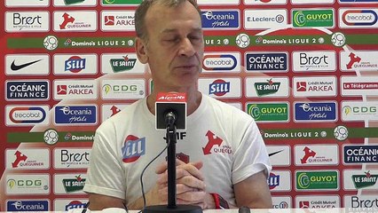 BREST-SOCHAUX : CONFÉRENCE DE PRESSE D'AVANT-MATCH