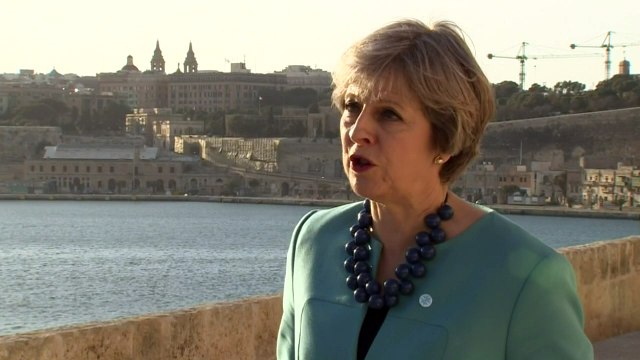 May: We're not leaving Europe, we're leaving the EU