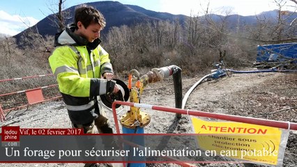 Un forage pour sécuriser l’alimentation en eau potable