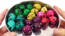 DIY Как сделать раскраски Птицы Мини пасхальное яйцо Бал цветов Подробнее Слизь Играть DOH Игрушка Сюрприз игрушки