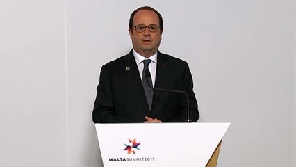 Conférence de presse à l'issue du Sommet de Malte