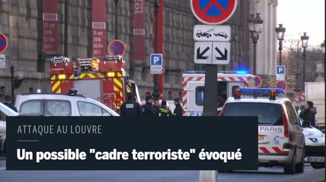 Attaque au Louvre : le préfet de police de Paris évoque un possible cadre terroriste