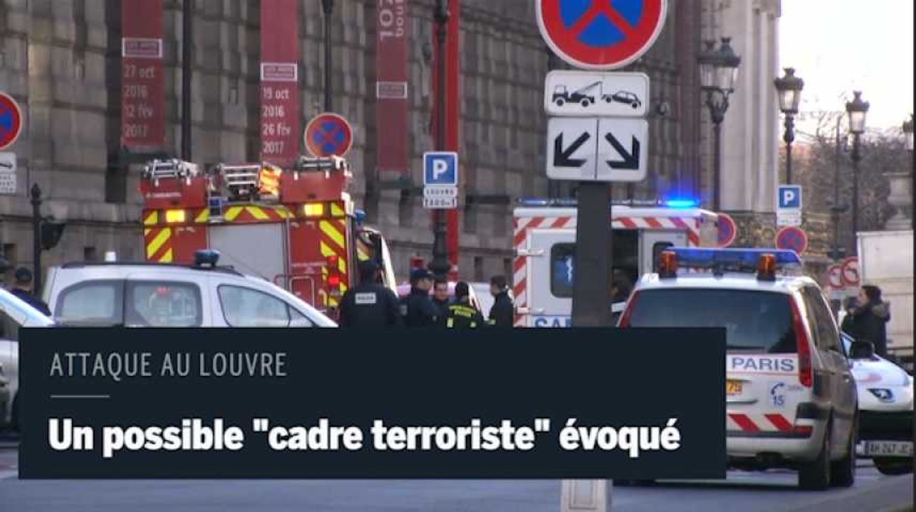 Attaque au Louvre : le préfet de police de Paris évoque un possible "cadre terroriste"
