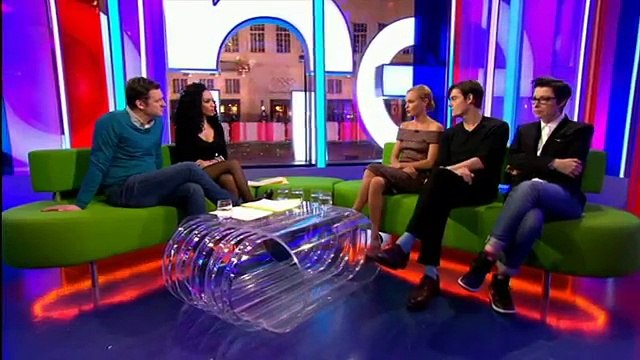SS-GB Nazi Drama Sam Riley Kate Bosworth Interview the one show.18