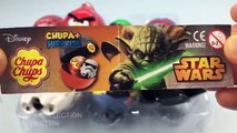 Surprise Eggs, Star Wars, Darth Vader, Stormtrooper, Angry Birds Marvel Iron Man Minions Chupa Chups