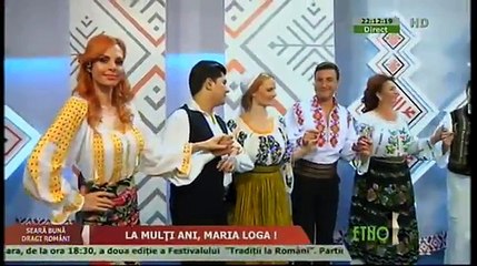 Rodica Chircu - Ce faci, mandro, ce lucrezi (Seara buna, dragi romani! - ETNO TV - 24.10.2015)