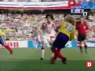 Los mejores pase -gol del 'Pibe' Valderrama