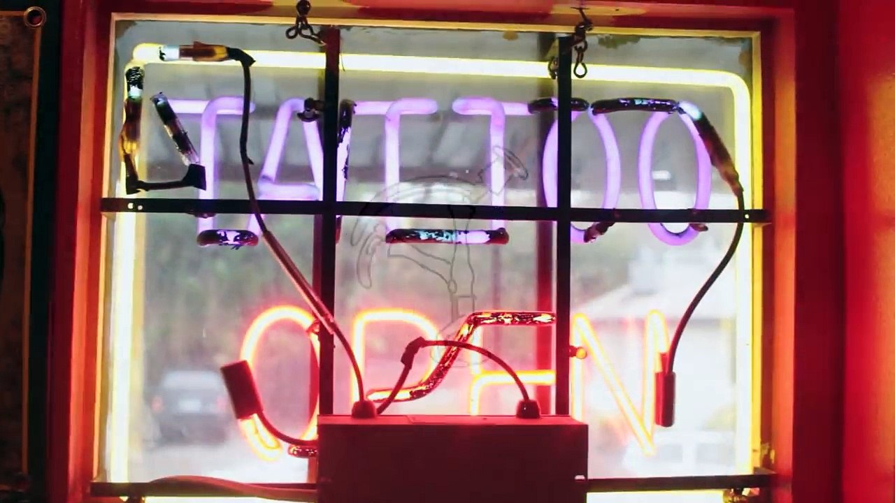 Human Zoetrope (Tattoo Animation)