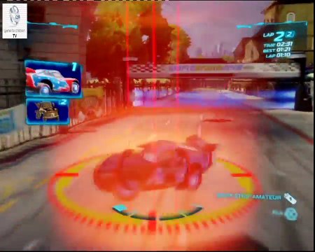 Cars 2 Game - Daredevil Lightning McQueen - Buckingham Sprint - Disney Car Games