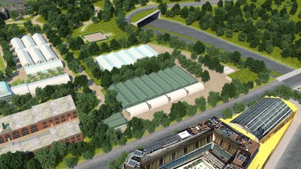 Modernisation Roland-Garros - Court du Jardin des Serres