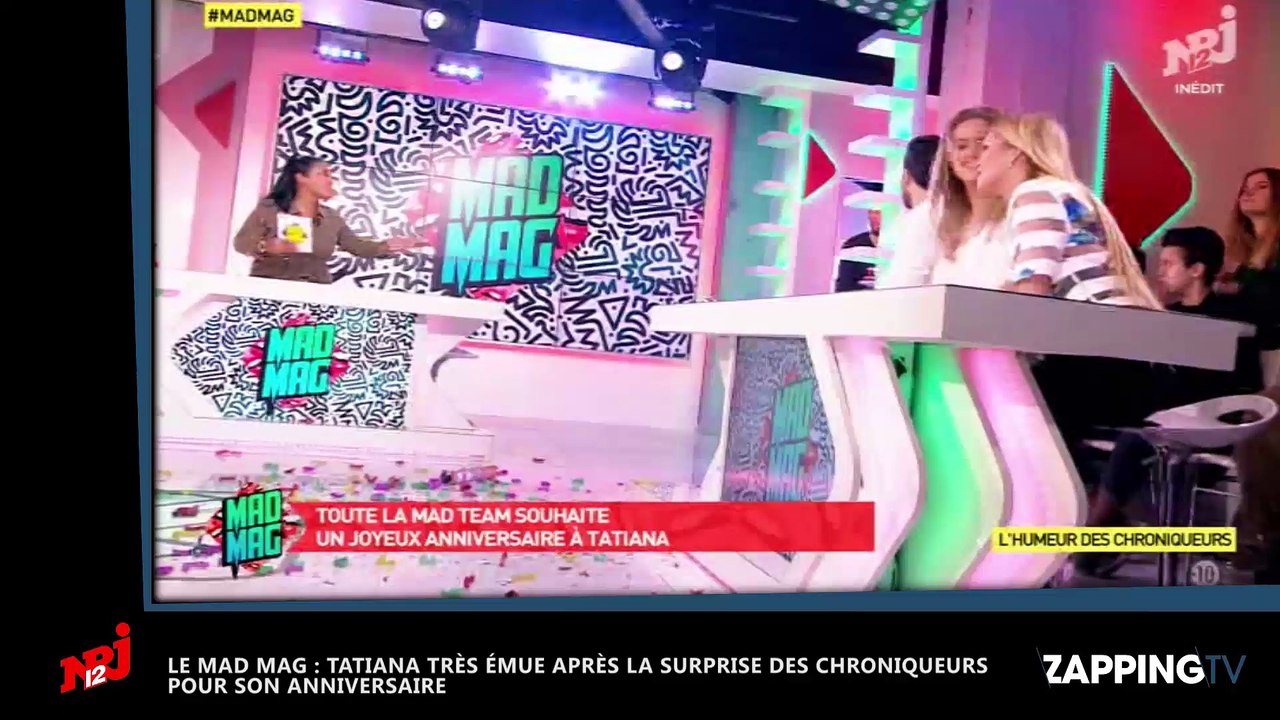 Mad Mag : Tatiana-Laurens en larmes pour son anniversaire surprise ! (Vidéo)