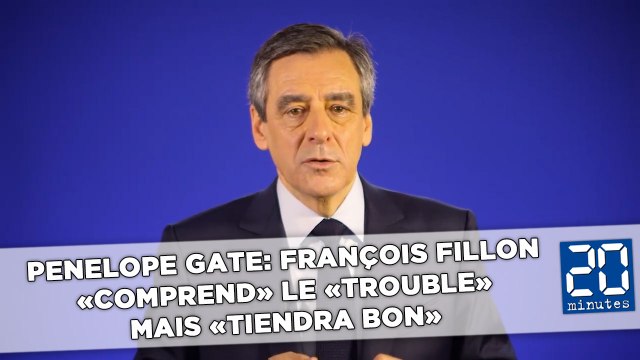 Penelope Gate: François Fillon «comprend» le «trouble» mais «tiendra bon»