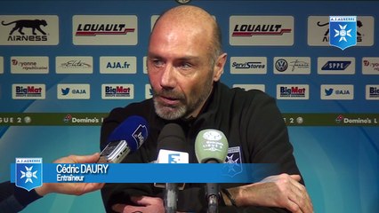 Cédric Daury avant AJ Auxerre - US Orléans
