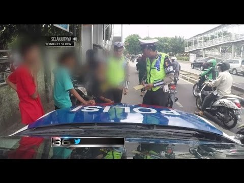 Bocah 12 Tahun ini Menangis Kepergok Bripda Agus Membawa Motor Bonceng Tiga - 86