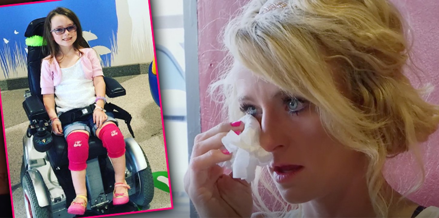 Leah's Nightmare! 'Teen Mom 2' Star Messer BREAKS DOWN In Tears Over Special Needs Daughter's 'Decline In Mobility'