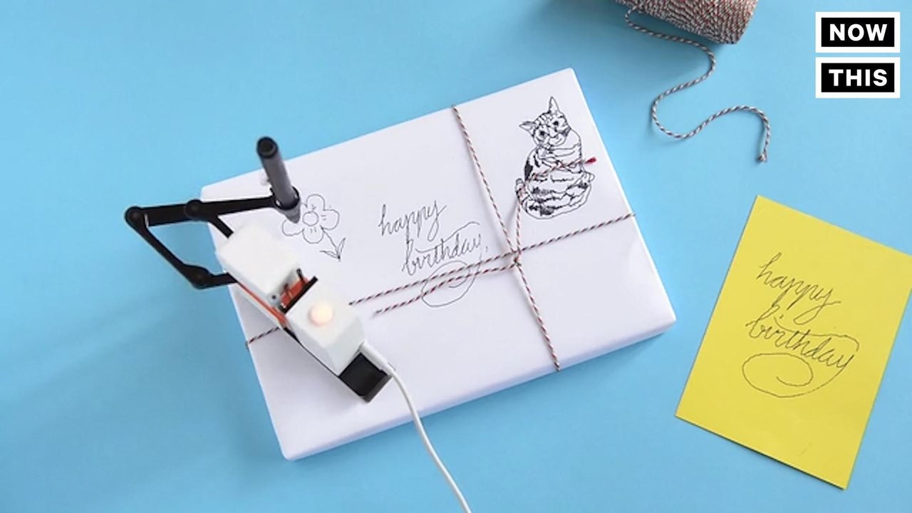 This Adorable Robot Can Copy Your Doodles