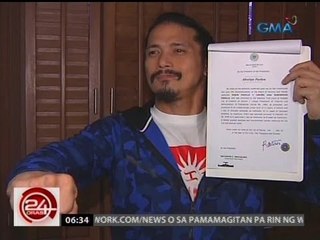 24 Oras: Robin Padilla, kauna-unahang binigyan ng absolute pardon ni Pangulong Duterte