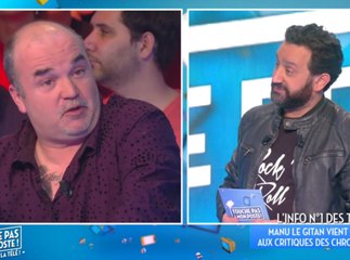 下载视频: TPMP : Cyril Hanouna et Manu le Gitan règlent leurs comptes en direct !