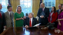 Trump signs executive orders on financial regulations
