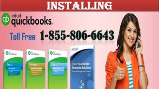 Call now +1-855-806-6643 toll free Quickbooks Error Installing