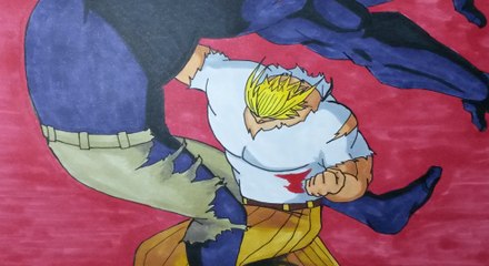 DRAWING ALL MIGHT VS NOUMU - PLUS ULTRA!