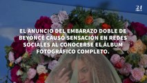 Beyoncé posa desnuda ¡para celebrar su segundo embarazo
