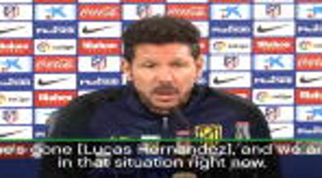 Simeone tight lipped on Hernandez arrest