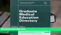 PDF [DOWNLOAD] Graduate Medical Education Directory, 2000-2001 (CD-Rom For Windows) American