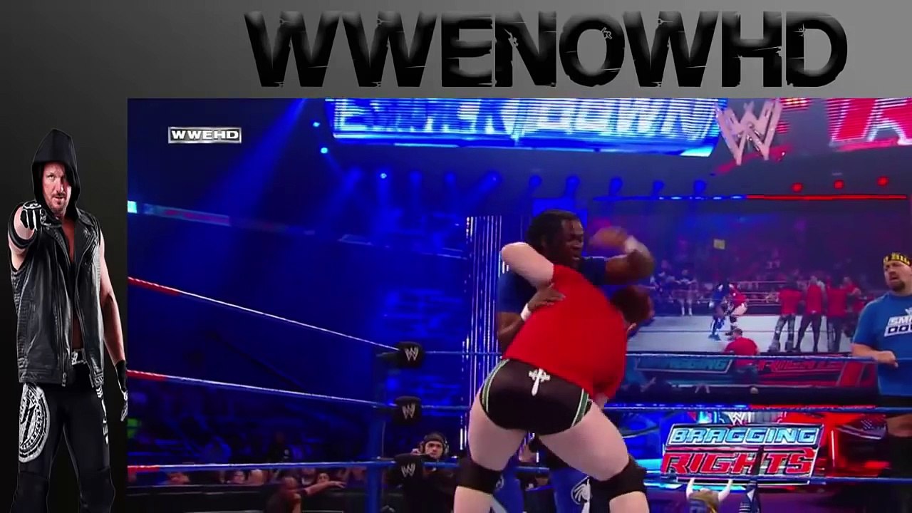 Latest Team Smackdown vs Team Raw Bragging Rights 2017 Elimination Match