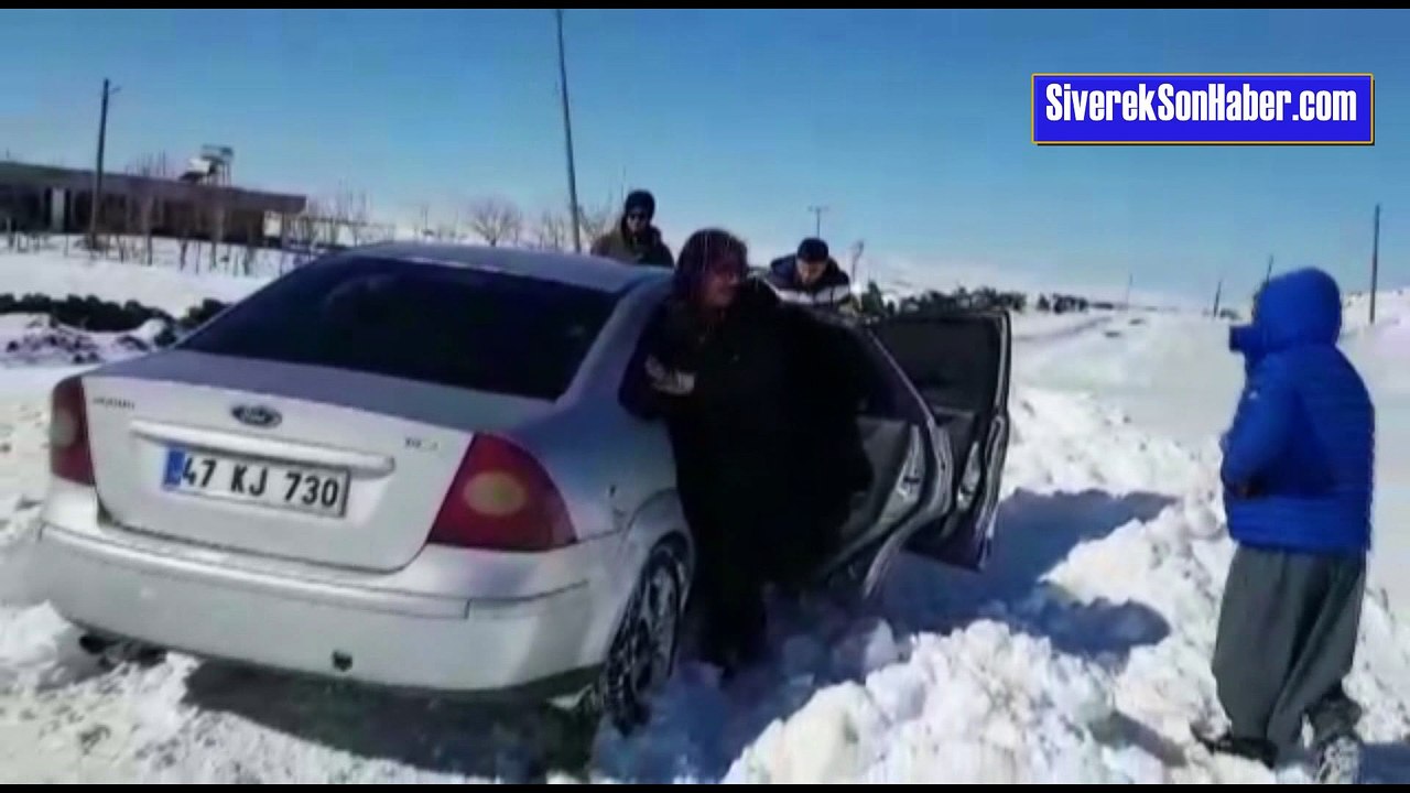 Kar yağışı kırsalı olumsuz etkiledi