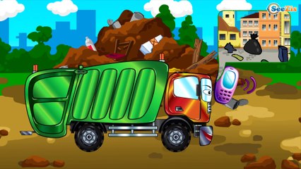 Car Cartoon - Racing Car with Cars & Trucks funny adventures | Car Race Cartoons Episode 12