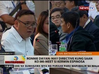 BT: Pagdinig ng Kamara ukol sa kalakalan ng droga sa Bilibid