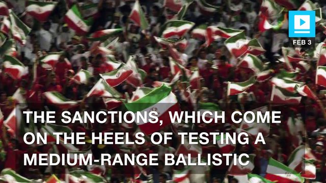 Trump imposes new sanctions on Iran following missile test