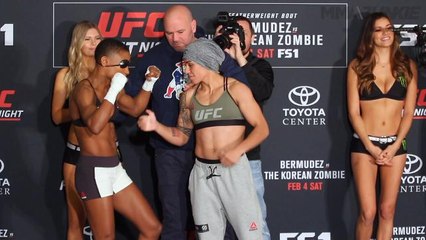 UFC Fight Night 104 ceremonial face-offs