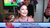 Gabriela Piñeyro se alista para su boda civil