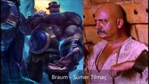 LoL Şampiyonlarına Benzeyen Ünlüler !
