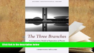 PDF [DOWNLOAD] The Three Branches: A Comparative Model of Separation of Powers (Oxford