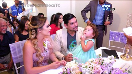 Emilio y Gaby legalmente casados