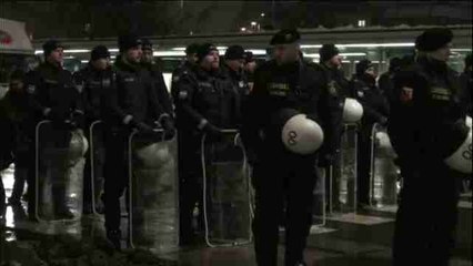 Fuerte despliegue policial en Viena alrededor de un baile ultraderechista