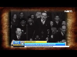 IMS - 2 November Konferensi Meja Bundar berakhir