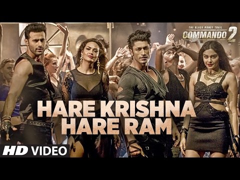 Hare Krishna Hare Ram - (New song from movie - Commando 2) Vidyut Jamwal, Adah Sharma, Freddy Daruwala, Thakur Anoop Singh, Esha Gupta